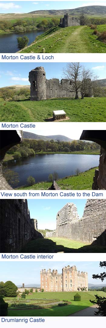 Morton Castle images