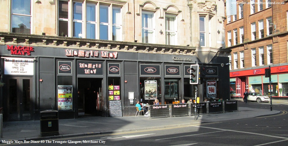 Merchant City Bar Diners Glasgow