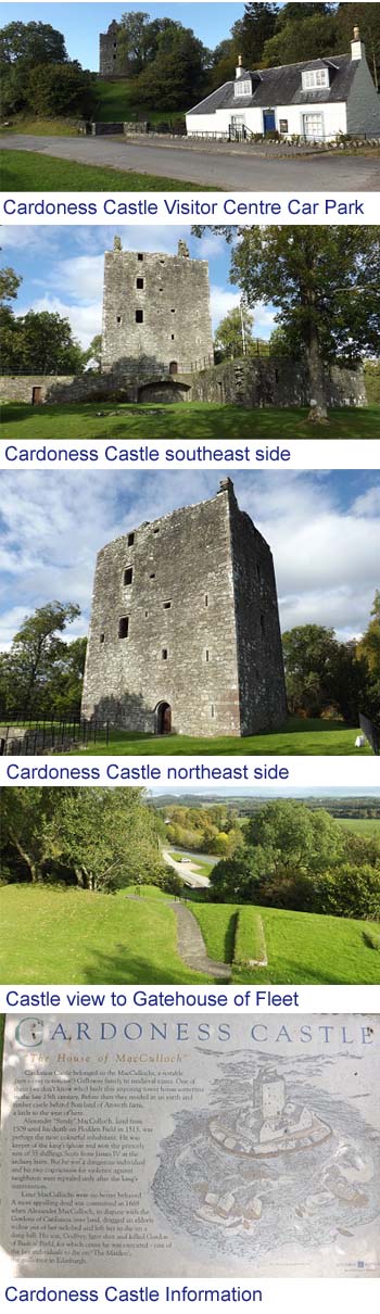 Cardoness Castle Images