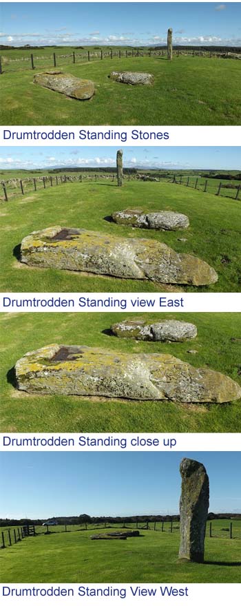 Drumtrodden Standing Stones Images