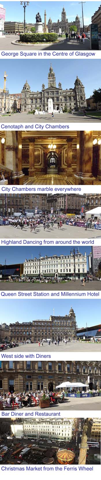 George Square Glasgow photos