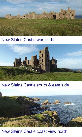 New Slains Castle Photos