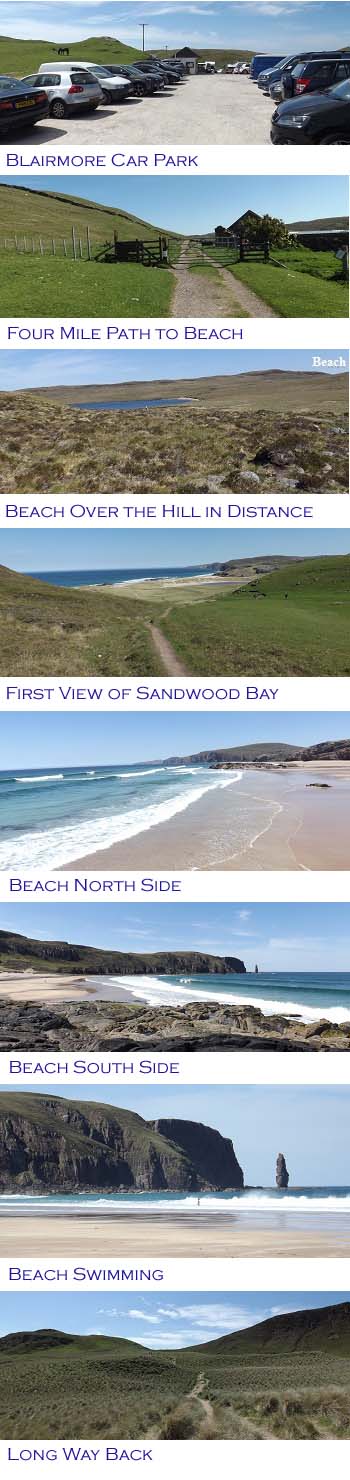 Sandwood Bay Beach Photos