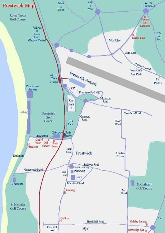 Prestwick Map