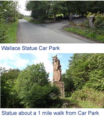 Wallace Statue Melrose Photos